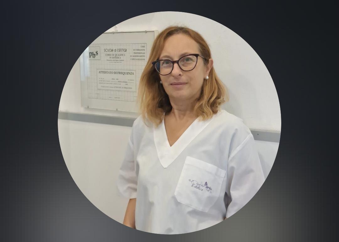Ritratto di Monia nel centro estetico