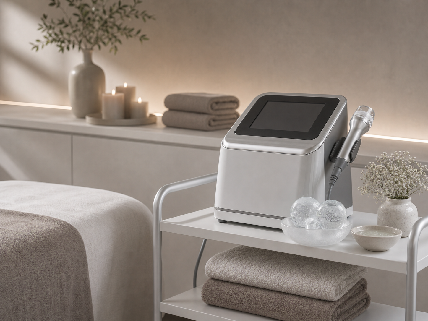 Macchinario Skin Ice per trattamento viso e corpo antiage